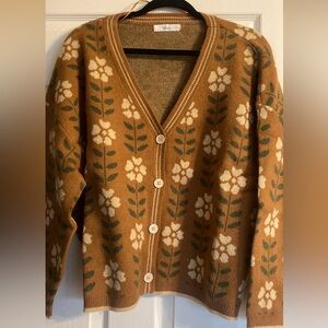 Shop Talulah Brayden floral cardigan sz large new